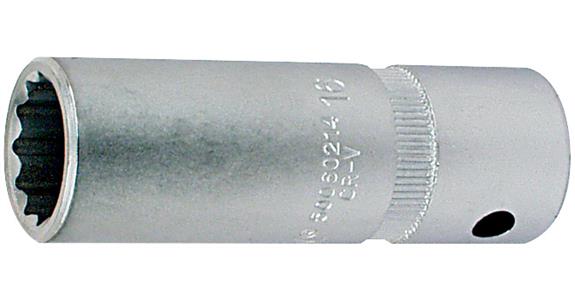 Dlouhý šestihranný nástrčný klíč ATORN, 12 mm, 1/2