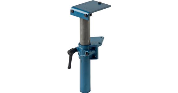 Zařízení pro nastavení výšky ATORN, pro svěrák 125 mm, modrá barva