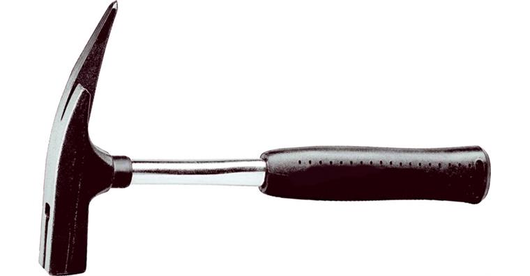 1095012361 Pokrývačské kladivo, DIN 7239, 600 g, násada z ocelové trubky