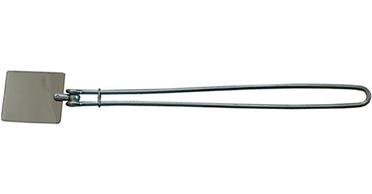 1095012523 Svářečské a kontrolní zrcátko, 80x70 mm, rukojeť z ocelového drátu