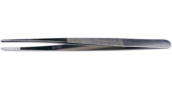 Pinzeta ATORN, poniklovaná, 160 mm, kulaté špičky