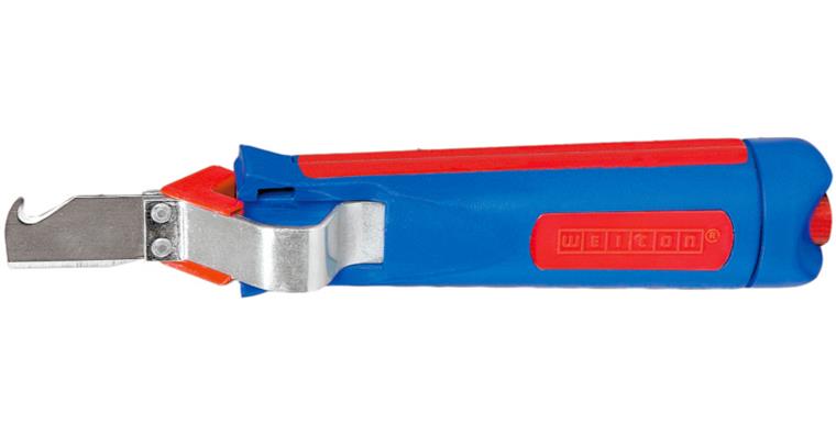 1095012315 Nůž na kabely, průměr kabelu 4–28 mm, se zahnutou čepelí