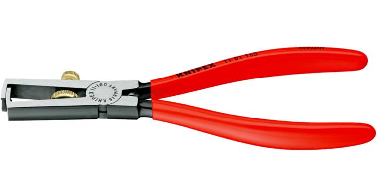 1001500551 Odizolovací kleště,160 mm, leštěná hlava, s plastovou rukojetí