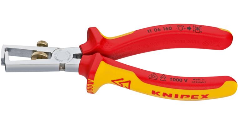 1062114101 Odizolovací kleště,VDE, 160 mm, chromovaná hlava s dvoud. rukojetí