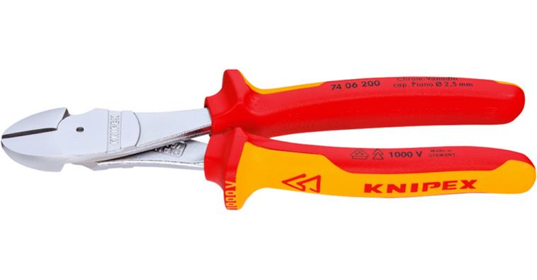 1057515102 Boční štípací kleště pro náročné apl.,VDE, 160 mm, chr. hlava, 2d. ruk.