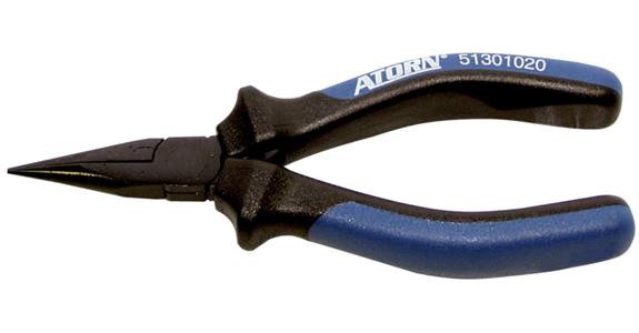 Špičaté kleště pro elektroniku ATORN, 125 mm, přímé