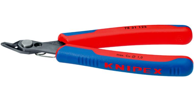 1063275107 Kleště na elektroniku Super-Knips, 125 mm, bronzované, s úzkou hlavou