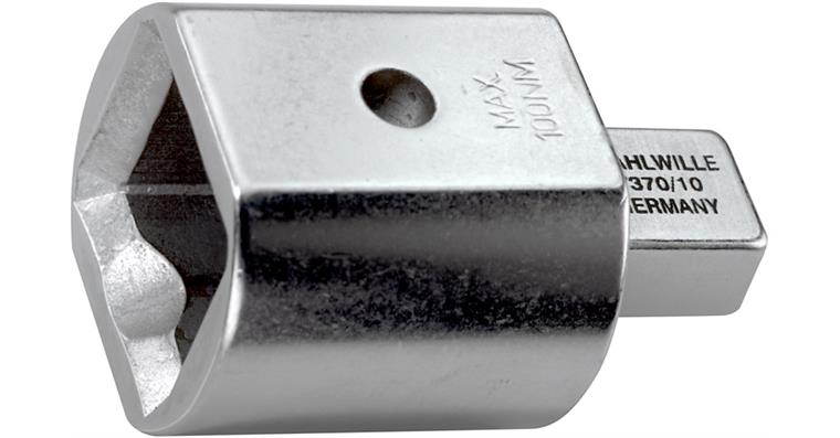1001831708 Zásuvný adaptér 9x12 mm s vnitřním čtyřhranem 14x18 mm