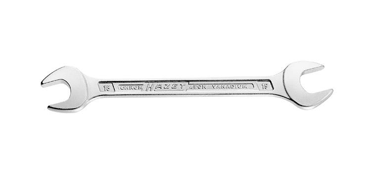 1050117407 Oboustranný otevřený klíč 15° DIN 3110 CV ocel SW 8x10 mm