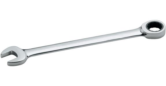 Ráčnový očkoplochý klíč ATORN, přímý, 8 mm