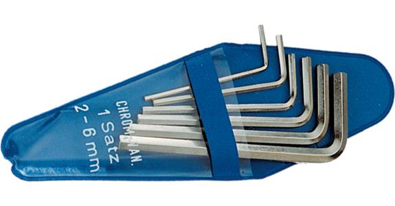 Šestihranný šroubovák ATORN, 8 ks, 2–10 mm, v plastovém váčku