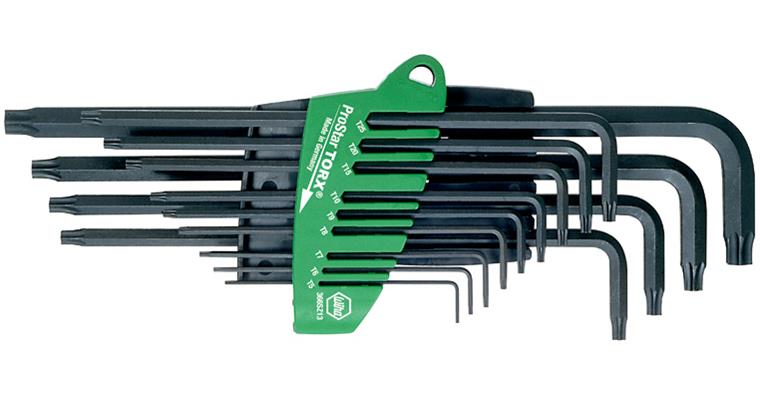 1051928101 Sada TX® čtyřhranných klíčů 13 ks T 5–45 v držáku ProStar
