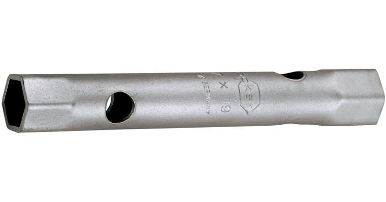 1095012237 Šestihranný trubkový nástrčný klíč, 14x17 mm, DIN 896 B, CrMo ocel