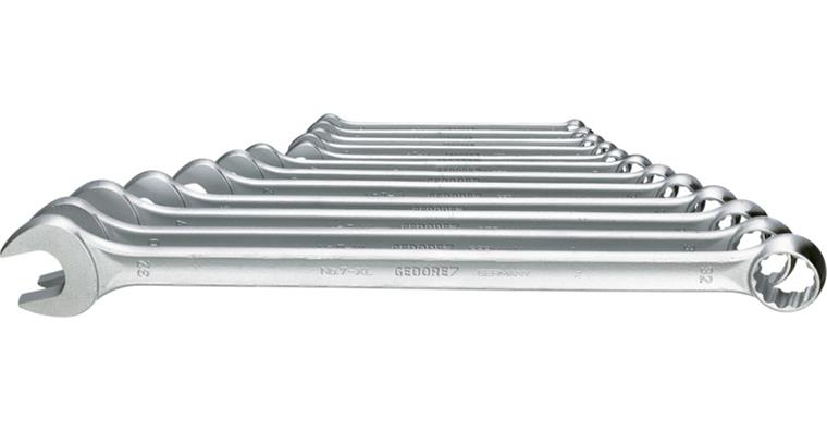 1050314101 Kombinovaný klíč XL, 12 ks, 10-32 mm, DIN 3113 A