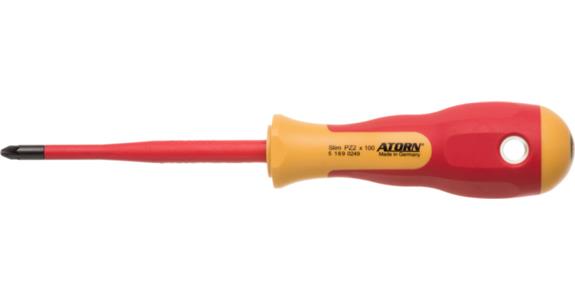 Štíhlý křížový šroubovák VDE ATORN PH 1 mm x 80 mm