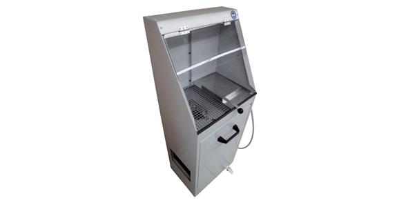 Air cleaning station 1300X1000X850mm RAL 7035