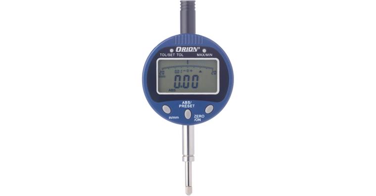1095011669 Elektronický číselníkový úchylkoměr, 12,5 mm, dílek 0,01 mm, v pouzdru