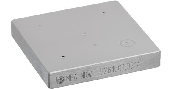 ATORN tvrdoměrná destička 300 HBW 10/3000 N 100x100x16 mm, čtyřhran, Brinell