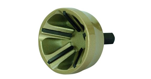 Uni reamer Plus drive 9 mm hex. for threaded rods, bolts dia. 13-35 mm