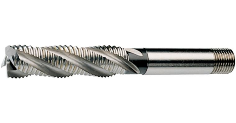 1095005137 Stopková fréza, HSSE5, NR, DIN 844, dlouhá, stopka 12,0 mm DIN 1835D, HSSE5