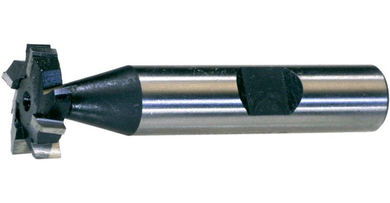1095004413 Drážkovací fréza HSSE5 DIN 850; s kříženými zuby; 4,0 x 6,5 (16,5 x 4 mm)
