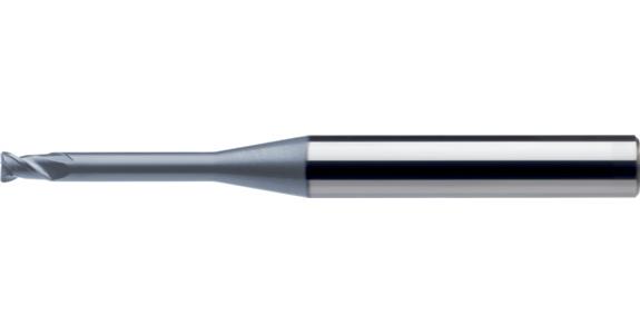 VHM torusová mini fréza ATORN Ø 2,5 x 3,7 x 20 x 60 mm, stopka HA