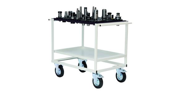 CNC trolley, 1 lvl, empty, 950X665X950mm