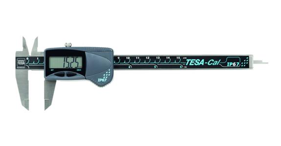 Digitální posuvná měřítka TESA-CAL IP67 úhlové hloubkové měřítko MR 300 mm