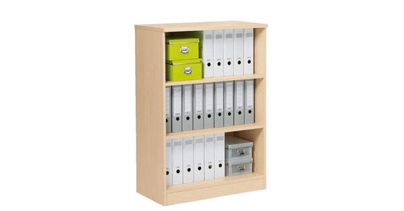 Regál multi V1145xŠ800xH420 mm javorový dekor 3 výšky složek