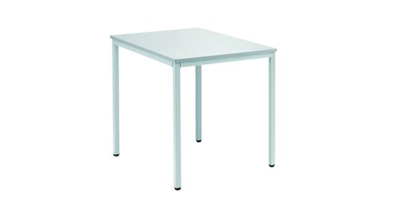 Podstavec konferenčního stolu V720xŠ800xH800 mm RAL 7035 světle šedý