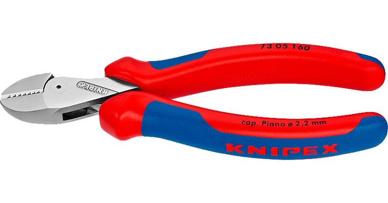 1057519101 Boční štípací kleště X-Cut, 160 mm, chromovaná hlava, s dvoud. rukojetí