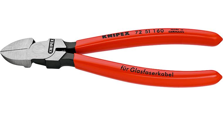 1062141105 Boční štípací kleště na optické a skleněné kabely, 160 mm