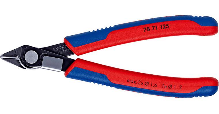 1063275106 Kleště na elektroniku Super-Knips, 125 mm, bronzované, se svěrkou na drát