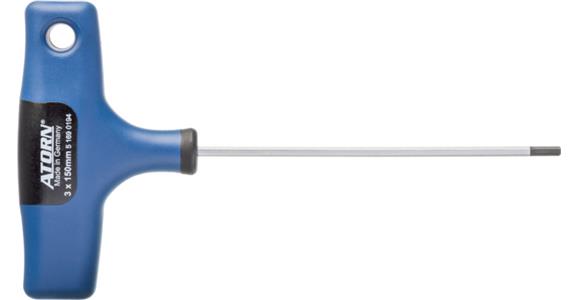 Šestihranný šroubovák ATORN 2K, 4 x 150 mm, s rukojetí T