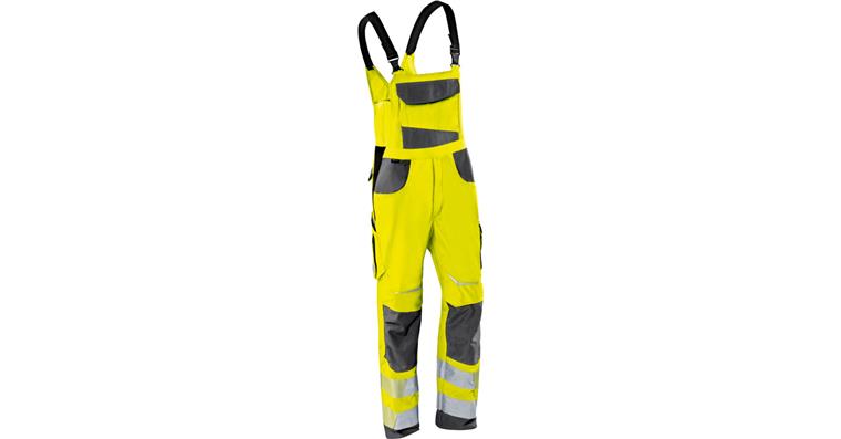 1093023890 Reflectiq, pán. lacl. kalhoty, vys. vid., fluor. žl./antracit., vel. 44