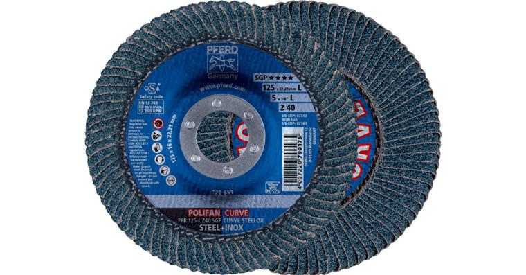 1043743101 Lamelové kotouče, průměr kotouče 125 mm, zrno 40, verze M