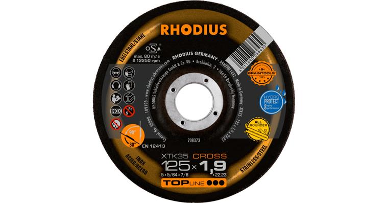 1001492070 Řezný a brusný kotouč XTK35, 125 x 1,9 x 22,2 mm