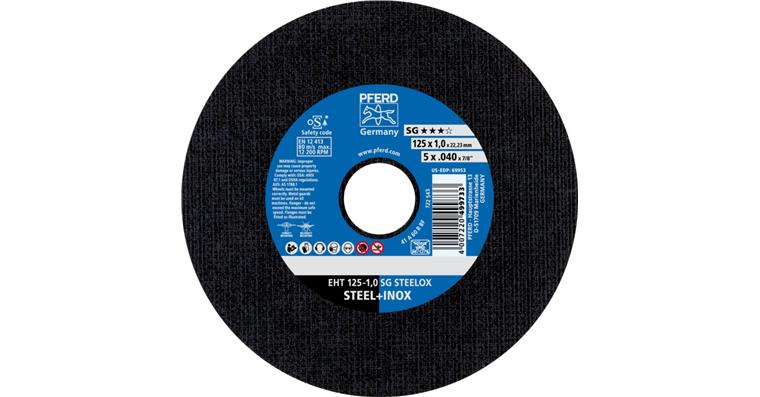 1044832109 Řezné kotouče SG STEELOX, OCEL/NEREZ, EXTRA tenké, 180x1,6x22,23mm