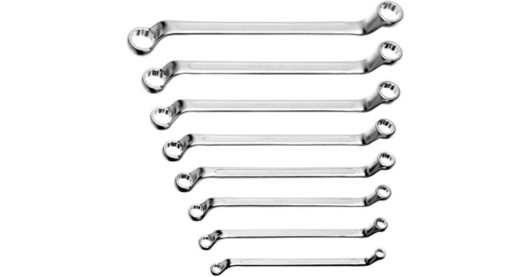 1095012040 Oboustranný zavřený klíč, 10 ks, 6x7–30x32 mm, DIN 838