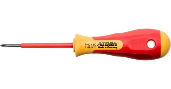 Křížový šroubovák ATORN VDE, PH 1 x 80 mm