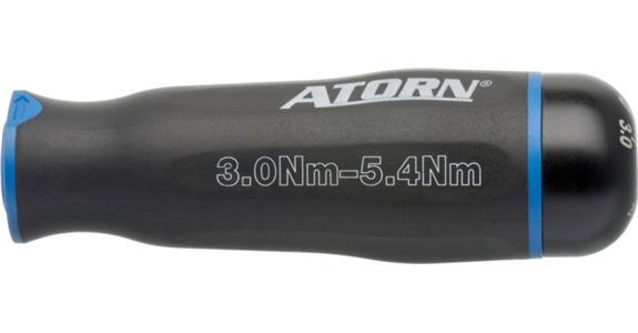 Momentový šroubovák ATORN, nastavitelný 3,0 až 5,4 Nm