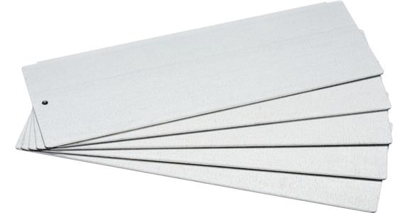 Plechové přepážky ATORN (5 ks), 120 x 347 mm, pro výšku zásuvky 165 mm