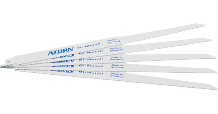 1040235225 Bimetal. listy přímoč. pily 300 mm, tl. 1,3 mm,rozteč kom. zubů 1,8–2,4 mm
