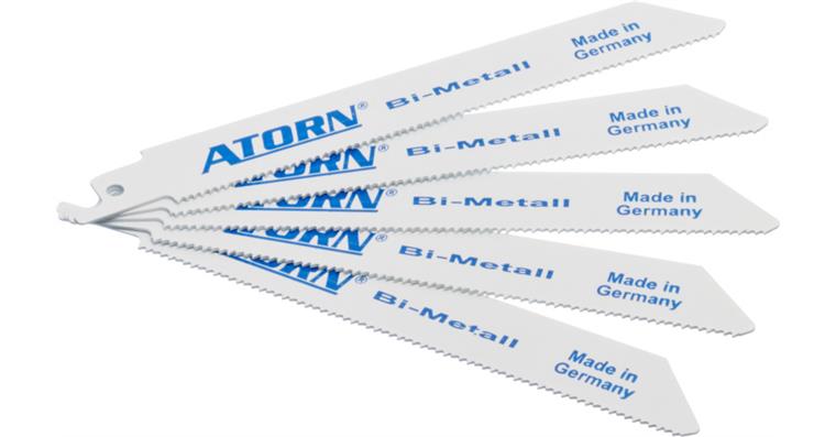 1040235211 Bimetal. listy přímočaré pily 150 mm, tl. 1 mm, rozteč odsaz. zubů 1,8 mm