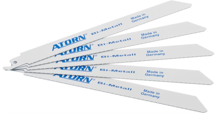 1040235218 Bimetal. listy přímoč. pily 200 mm, tl. 1,0 mm, rozteč zvln. zubů 1,4 mm