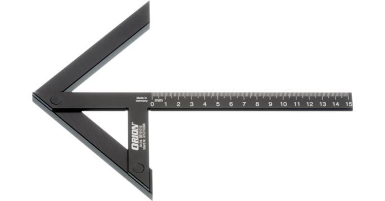 1095011842 Univerzální středicí úhelník ATORN, 100 x 70 mm, DIN 875, přesnost 2