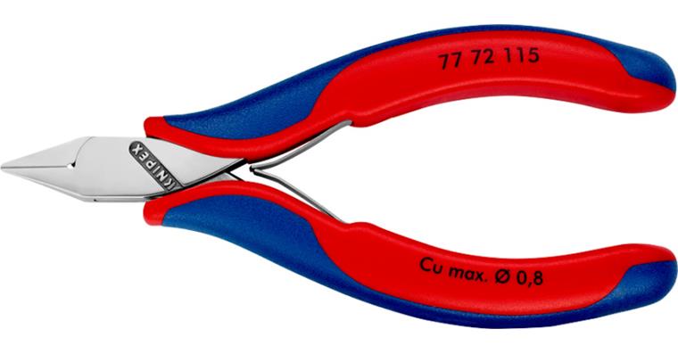 1063271105 Boční štípací kleště na elektroniku,115 mm, šp. min. hl. s malým zkos.