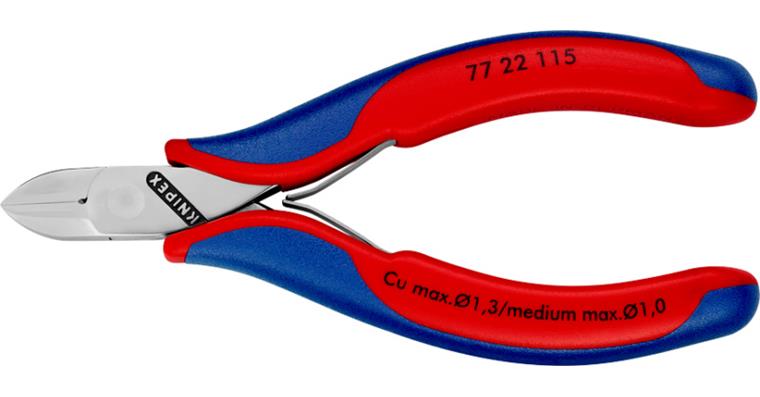 1063271102 Boční štípací kleště na elektroniku,115 mm, kulatá hlava