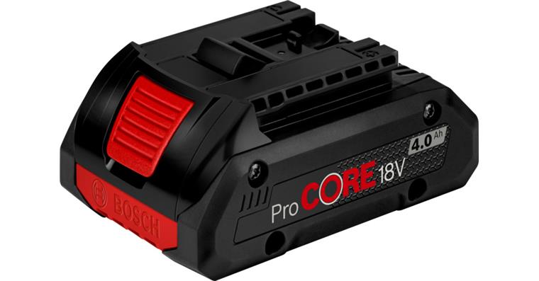 1090358124 Akumulátorová jednotka ProCore 18 V 4,0 Ah, doba nabíjení 51 minut