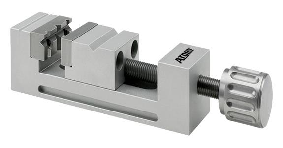 Mini. hlin. svěrák ATORN, 50x15x15 mm, šířka upín. 14 mm, hloubka upín. 8 mm